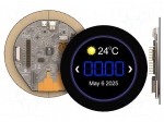 Display: TFT | 3.4" | 800x800 | 32MBFLASH,32MBPSRAM | 400cd/m2 | 4&divide;6V
