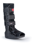 Long Ankle-Foot Orthosis "AIR WALKER BASIC" O-1182/S REHAFUND, Black