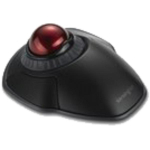 Kensington Orbit Wireless Trackball with Scroll Ring (black/red)
