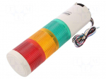Signaller: signalling column | LED | red/amber/green | Usup: 24VDC