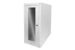DIGITUS arvutikaitse korpus 698,5x300x600mm ratastega, klaas IP20 grey