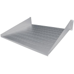 Intellinet 712224 2U riiul 400mm 19" rack, 2 kinnituskohaga, perforatsiooniga, grey