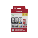 Canon PG-545 XL x2 / CL-546 XL foto tindikassettide v&auml;&auml;rtuskomplekt