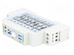 Timer | 0,01s&divide;100h | SPDT | 250VAC/5A | 24&divide;230VAC | 24&divide;230VDC | DIN