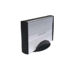 aixcase korpus Silver USB2.0 3.5" 8.9cm SATA OTB ALU