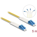 DELOCK optiline kaabel LC Duplex kuni LC Duplex Singlemode OS2 5 m