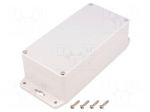 Enclosure: multipurpose | X: 80mm | Y: 160mm | Z: 55mm | polycarbonate