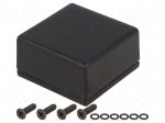 Enclosure: multipurpose | X: 50mm | Y: 50mm | Z: 25mm | 1590W | aluminium