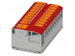 Splice terminal: rail | 24A | 450V | push-in | PA | L: 21.7mm | 0.14&divide;4mm2