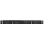 4-pesaga neljatuumaline 2.0GHz S-D 1U/r&auml;kk NAS 100W PS 4GB RAM SATA