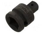 Reduction | square | 3/8" | 1/2" | Chrom-molybdenum steel | Gedore Red