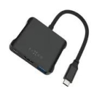 HUB USB Fixed Quadri 2x USB-C 1x HDMI  + 2x USB-A 2.0 3.2 Gen2 3.1 Gen1 (FIXHU-QR-BK)