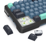 REDRAGON K724GBG-RGB-PRO Behemoth keyboard USB + RF Wireless + Bluetooth Grey, Blue