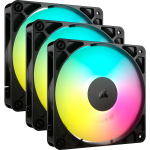 Corsair RS ARGB PWM L&uuml;fter - 3er Pack, 120 mm, Black