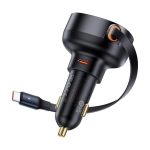 Adapter Baseus Baseus Enjoyment Pro Auto Lādētājs 60W