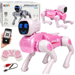 M&auml;nguala | PC | Konsoolid | Tarvikud // Raadio teel juhitavad m&auml;nguasjad ja tarvikud // Pies Robot AI Zdalnie Sterowany RC Bluetooth Aplikacja Programowalny R&oacute;żowy