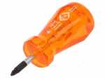 Screwdriver | Pozidriv&reg; | PZ1 | Series: HD Classic Stubby