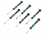 Kit: screwdrivers | Pcs: 6 | The set contains: screwdrivers hanger