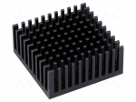 Heatsink: extruded | black | L: 37.92mm | W: 38.1mm | H: 16.51mm