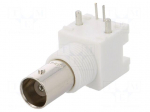 Socket | BNC | female | angled 90&deg; | 50&Omega; | THT | for panel mounting