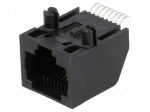 Socket | RJ45 | PIN: 8 | Layout: 8p8c | SMT | on PCBs