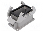Enclosure: for rectangular connectors | Han | size 10B | M20 | IP65