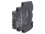 Relay: solid state | Ucntrl: 200&divide;265VAC | 12A | 24&divide;280VAC | DIN | 18mm