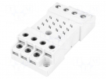 Socket | PIN: 14 | 10A | 250VAC | Mounting: on panel | Series: R15