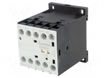 Contactor: 3-pole | NO x3 | Auxiliary contacts: NC | 24VAC | 6A | DIN | BG