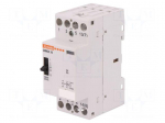 Contactor: 4-pole installation | NO x4 | 220&divide;230VAC | 220&divide;230VDC