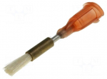 Needle: brush tip | Size: 15 | straight | with soft brush