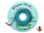 Tape: desoldering | rosin | W: 1.9mm | L: 1.5m