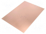 Laminate | CEM3 | 1.5mm | L: 210mm | W: 297mm | Coating: copper