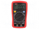 Digital multimeter | LCD (2000),with a backlit | Diode test: yes