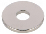 Magnet: permanent | neodymium | H: 4mm | 110N | &Oslash;: 38mm