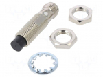 Sensor: inductive | Output conf: PNP / NO | 0&divide;10mm | 10&divide;30VDC | M12