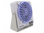 Air ionizer | bench | ESD | 142x150x60mm | &Oslash;: 120mm | 220.8m3/h | 0&divide;50&deg;C