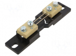 Current shunt | 10A | Class: 0.2 | 60mV | for DIN rail mounting