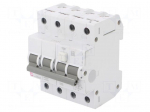 RCBO breaker | Inom: 20A | Ires: 30mA | Poles: 3+N | 230/400VAC | IP20