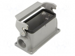 Enclosure for connectors: HDC | IP65 | Han&reg; B | Locking: with latch