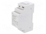 Power supply: switching | for DIN rail | 30W | 24VDC | 1.25A | IP20