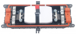 Fiber optic inline closure/ 96 fibers