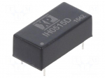 Converter: DC/DC | 2W | Uin: 5VDC | Uout: 15VDC | Uout2: -15VDC | DIP | THT