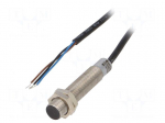Sensor: inductive | OUT: PNP / NO | 0&divide;2mm | 10&divide;30VDC | M12 | 2m | IP67