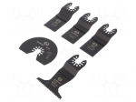 Saw blade set | for multitools | 5pcs.