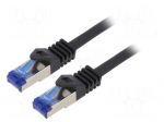 Patch cord | S/FTP | Cat: 6a | RJ45 plug,both sides | stranded | Cu | 2m