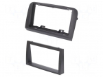 Radio frame | Fiat | 2 DIN | anthracite