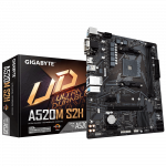 Gigabyte | A520M S2H 1.0 | Processor family AMD | Processor socket AM4 | DDR4 DIMM | Memory slots 2 | Chipset AMD A | Micro ATX