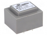 Transformer: encapsulated | 1.5VA | 230VAC | 12V | 100mA | PCB | IP00