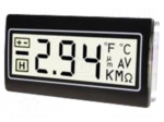 Voltmeter | digital,mounting | -200&divide;200mV | on panel | LCD | 3,5 digit